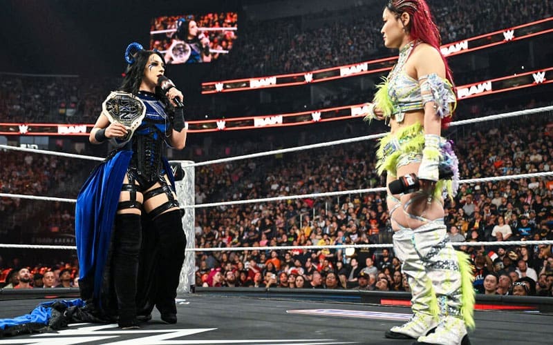 4/21 WWE RAW's Stephanie Verker vs. Iyo Sky behind the scenes reaction