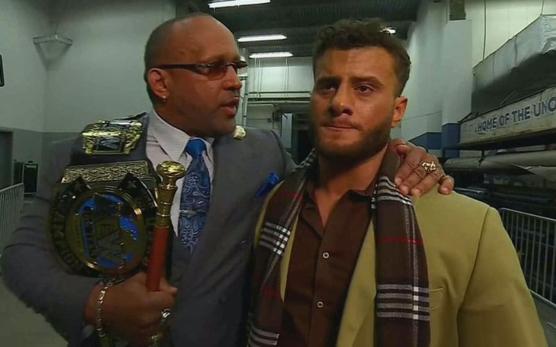 4/23 Bobby Rushley Jacks MJF's car trying to make him a bride during AEW dynamite