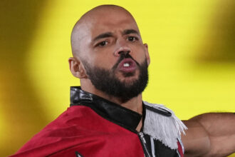 Aee's Ricochet name follows the b-fired list, with the name of a flying wrestler who is inferior to him