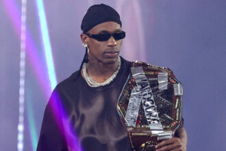 Bishop Dyer thought there was a reason for Travis Scott's walking at WWE WrestleMania 41.