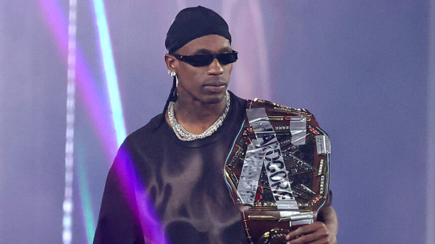 Bishop Dyer thought there was a reason for Travis Scott's walking at WWE WrestleMania 41.
