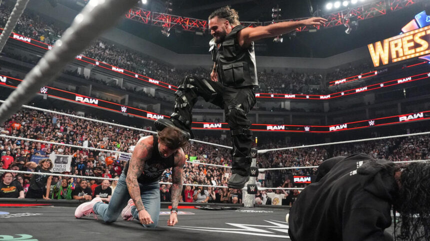 CM Punk vs. Seth Rollins vs. WWE WrestleMania 41 Reign of Rome