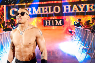 Carmelo Hayes honors the WWE icon with a new nickname