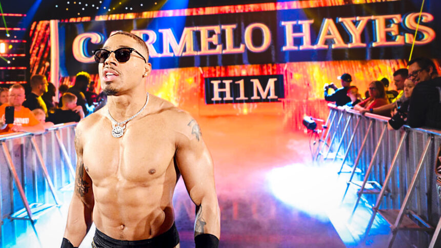 Carmelo Hayes honors the WWE icon with a new nickname