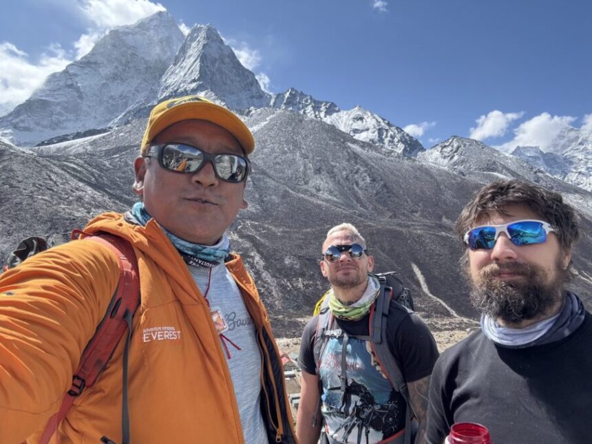 Derby Allin is "doing great things" on Mount Everest expedition