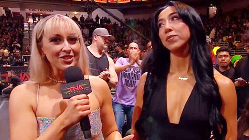 Indy Hartwell appears in the Rebellion and signs for TNA wrestling