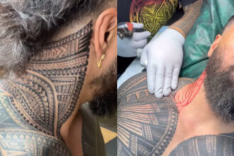 Jey Uso reveals neck tattoo after victory in WWE World Title