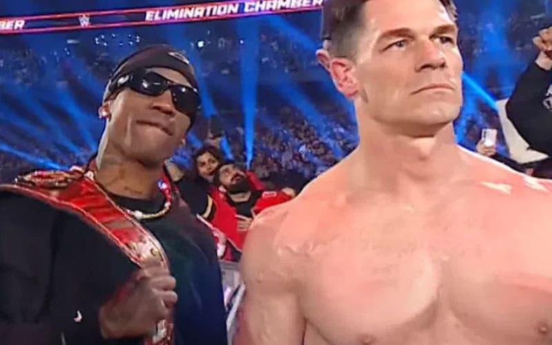 John Cena and Travis Scott Tag Team match pitched