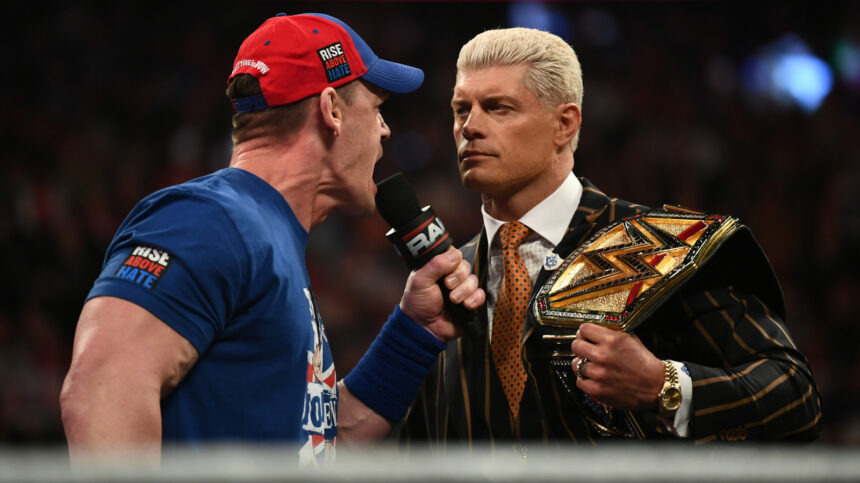 John Cena vs. WWE WrestleMania 41 Cody Rhodes