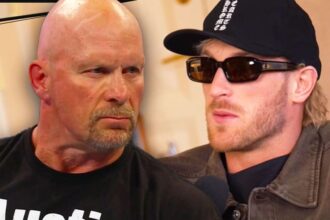 Logan Paul once offered Steve Austin and wore a million dollar prime bottle costume