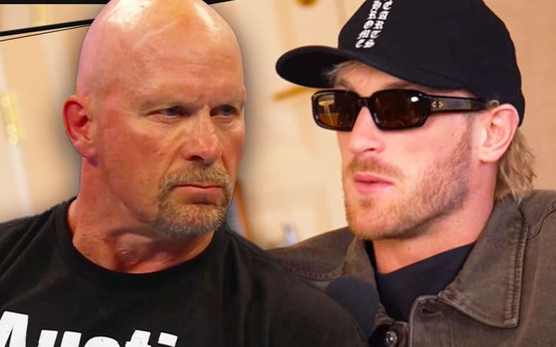 Logan Paul once offered Steve Austin and wore a million dollar prime bottle costume