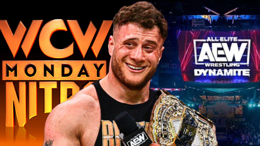 MJF as AEW dynamite surpasses WCW Monday Nitro