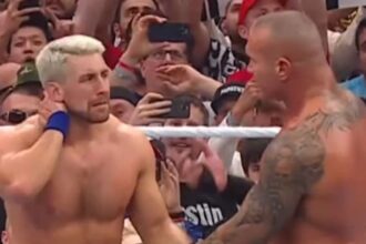 New footage shows Randy Orton giving Joe Hendry's respect after the loss of WrestleMania 41