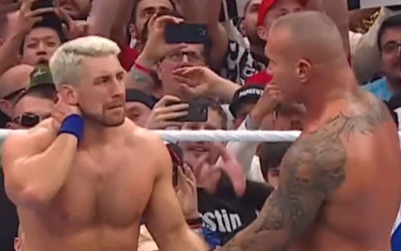 New footage shows Randy Orton giving Joe Hendry's respect after the loss of WrestleMania 41