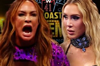 Nia Jax erupted at Wrestlemania Roast - Charlotte Flair should stay home with her "three ex-husbands"