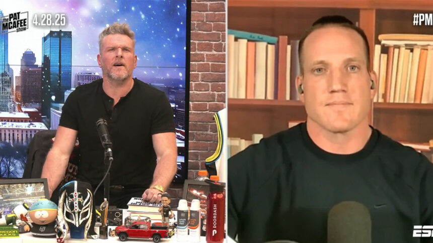Pat McAfee is ready to deal with guncer attacks in WWEAR
