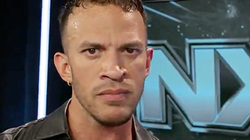 Ricky Saints warns Ethan Page before the NXT stand and delivers title conflict