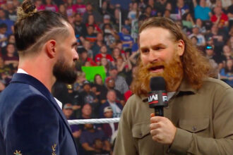 Sami Zayn declines Seth Rollins' offer and is destroyed by Bron Breakker in WWEAR