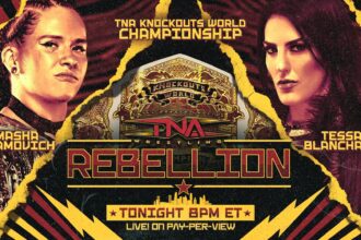 TNA fans say "Let's go to Senna, China suck!" Rebellion 2025, Mike Santana takes out Mustafa Ali