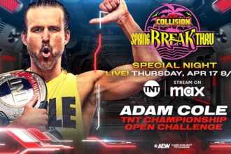 The results, highlights, and key moments from the April 17th 2025 collision match