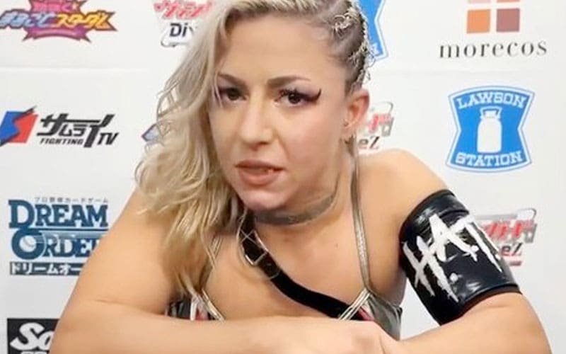 Thekla was fired by Stardom after a wild attack at the All-Star Grand Queen Dome