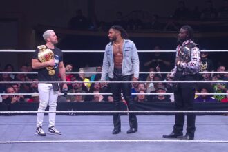 Trick Williams looks like Joe Hendry being kicked out of NXT after surprise