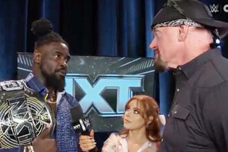 Undertaker stands up against Oba Femi on WWE NXT