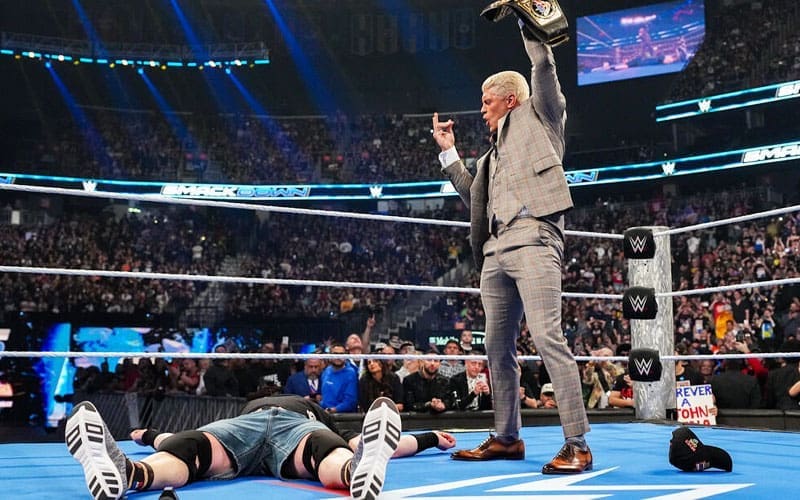 Viewers for WWE Smackdown on April 18 are significantly increasing as Cody Rhodes is taller than John Cena