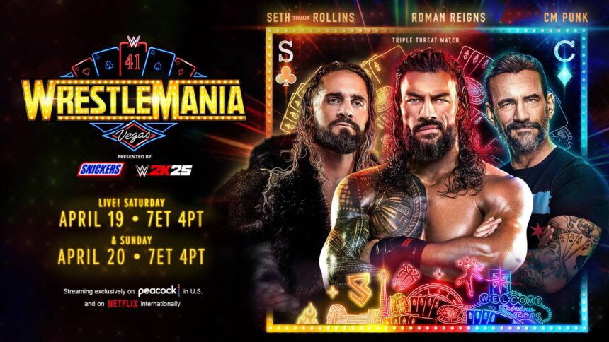 WWE WrestleMania 41 Saturday Results and Live Watch Party