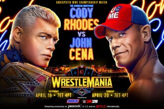 WWE WrestleMania 41 Sunday Results and Live Watch Party