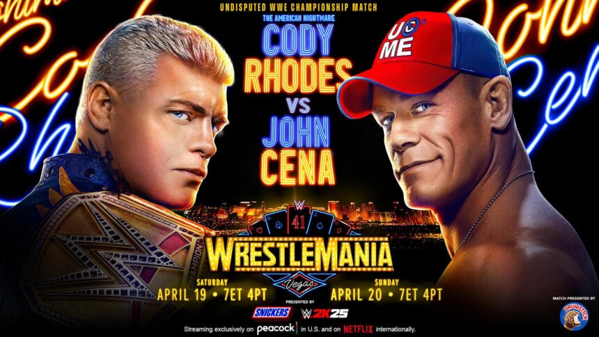 WWE WrestleMania 41 Sunday Results and Live Watch Party