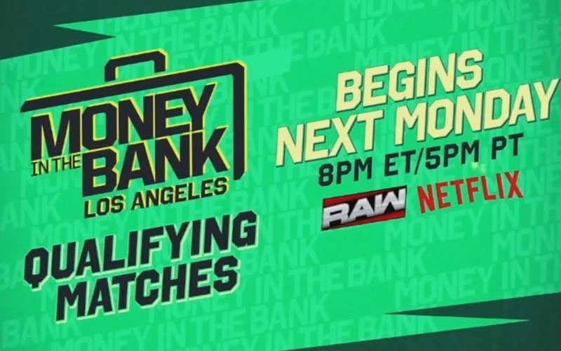5/19 Bank Qualification Match Money announced for WWE RAW