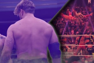 A spot where wrestling is fake (even for fans)