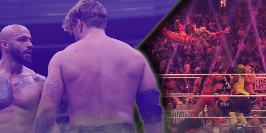 A spot where wrestling is fake (even for fans)