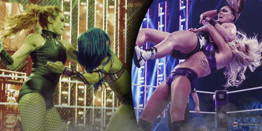 A woman's match that the main should have made the WWE show an event (but not the case)