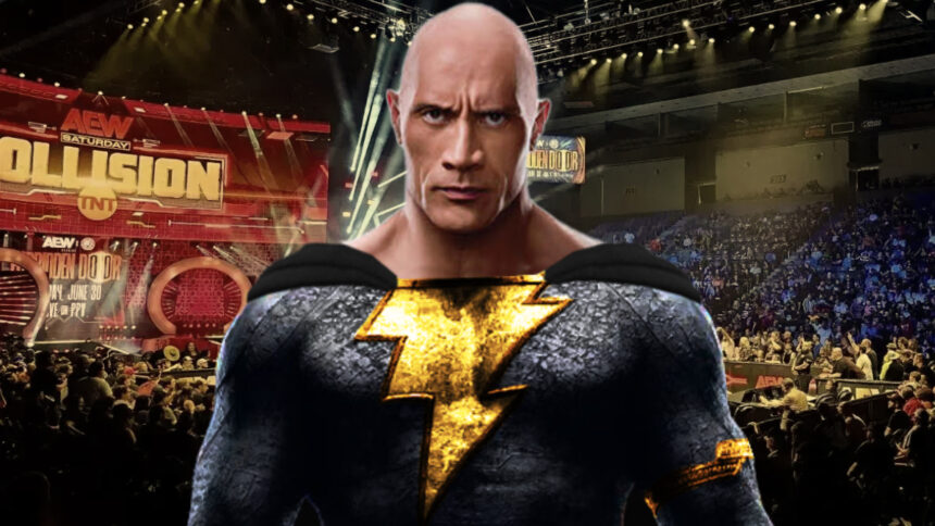 AEW conflicts end early when Black Adam replaces the main event