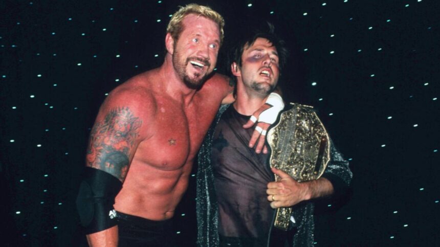 Aee's Jeff Jarrett looks back on the WCW triple threat cage match with DDP and Arquette