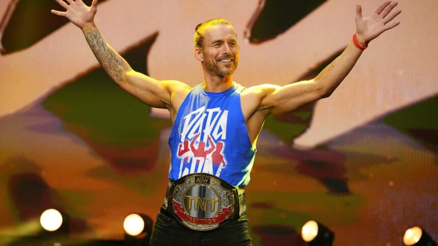 Adam Cole escapes dynamite with AEW TNT title thanks to DQ