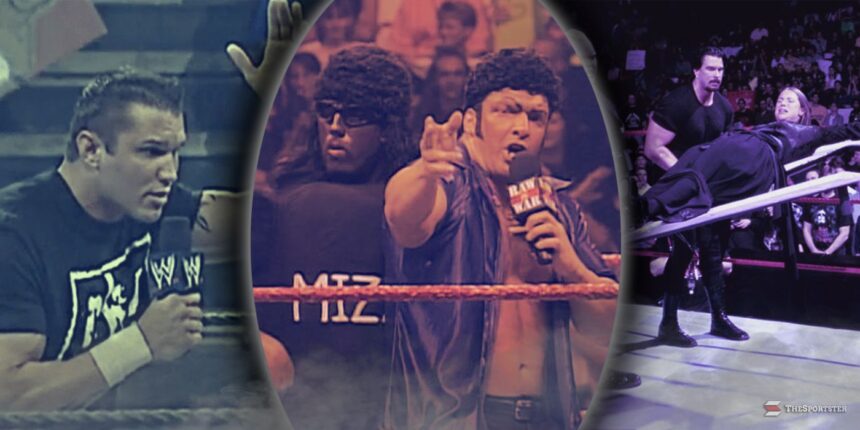 An offensive pro wrestling storyline (somehow I ended up on TV)
