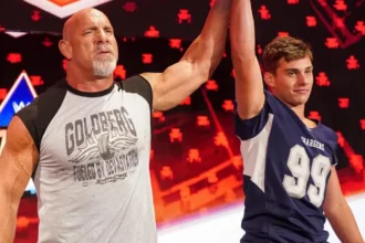 Bill Goldberg revealed that his son will lead him to the final wrestling match