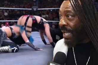 Booker T explains why he does sound effects during Stephanie Verker's matches