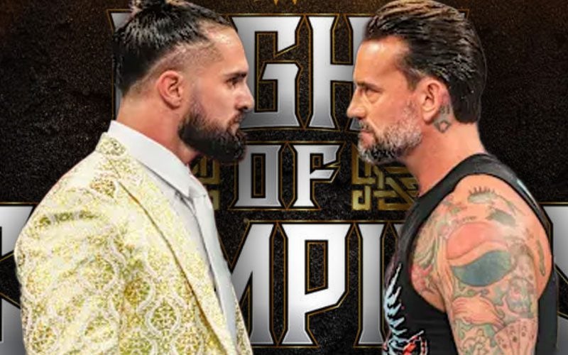 CM Punk has been replaced by Seth Rollins in WWE Night of Champions Promotion
