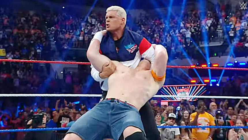 Cody Rhodes attacks John Cena with a WWE SNME return and teases tag matches