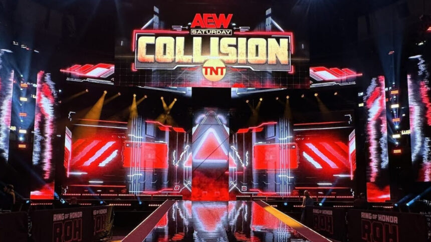 Details of the former WWE star sneak into the backstage area of ​​the AEW collision