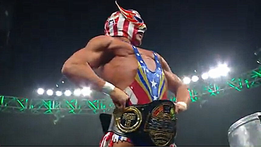 El Grande Americano wins the WWE Speed ​​title from Dragon Lee