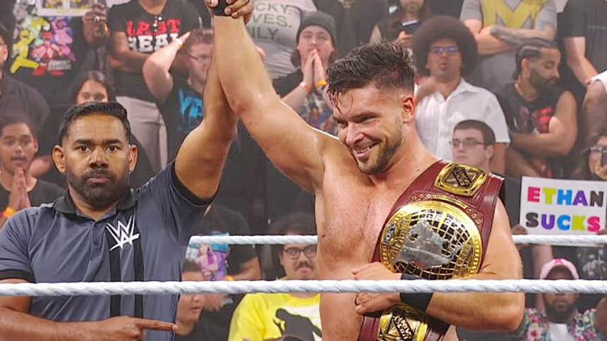 Ethan Page closes the first year with WWE with the NXT North American title