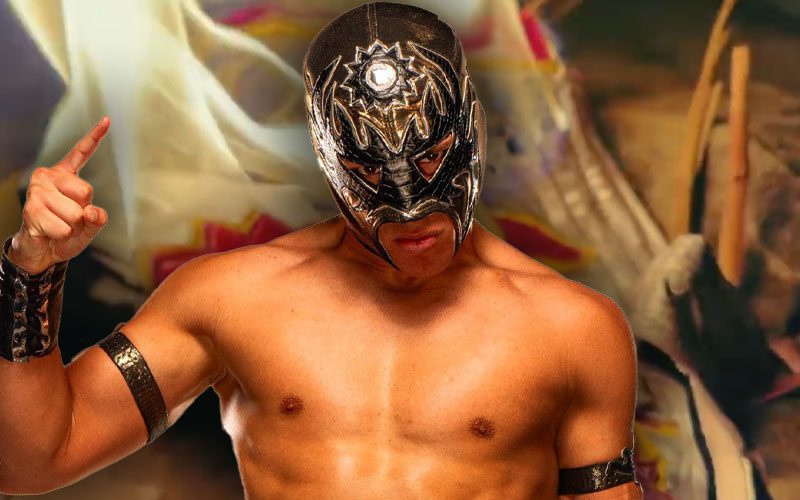 Former star Fuego del Sol reveals his new identity after burning his mask in a dramatic video