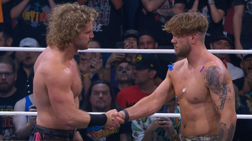 Hangman Page Outuels will become Osprea and won't win AEW double or anything in the Men's Owen Heart Cup