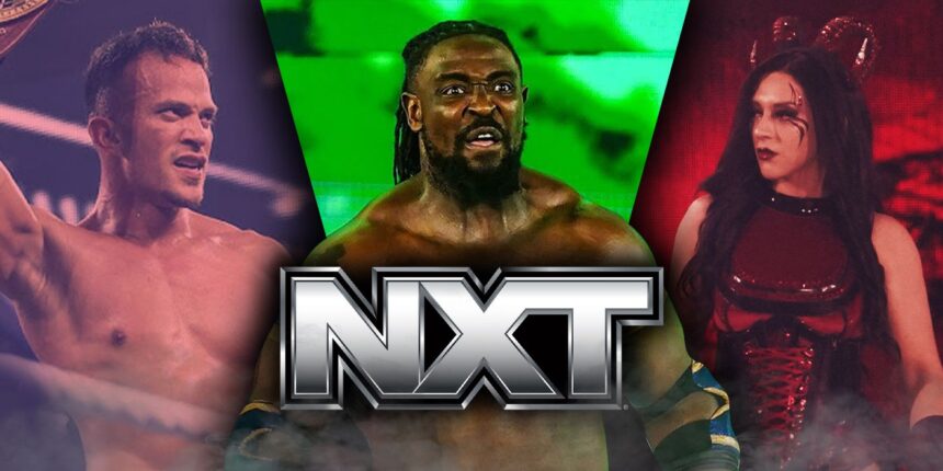 How young is the WWE NXT roster?