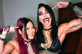 Iyo Sky enjoys the Rhea Ripley tag team despite the world title conflict